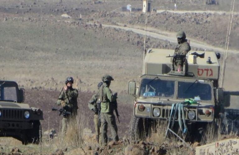 توغل صهيوني جديد جنوبي سوريا