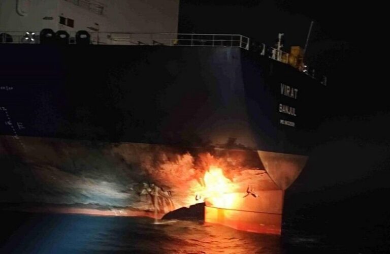 هجوم على ناقلة النفط “فيرات” قبالة السواحل التركية