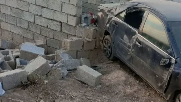 حادث سير بسبب دجاجة!