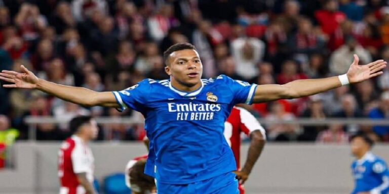 بعد رباعيته ضد أولمبياكوس.. مبابي يحصد جائزة لاعب الأسبوع بدوري أبطال أوروبا