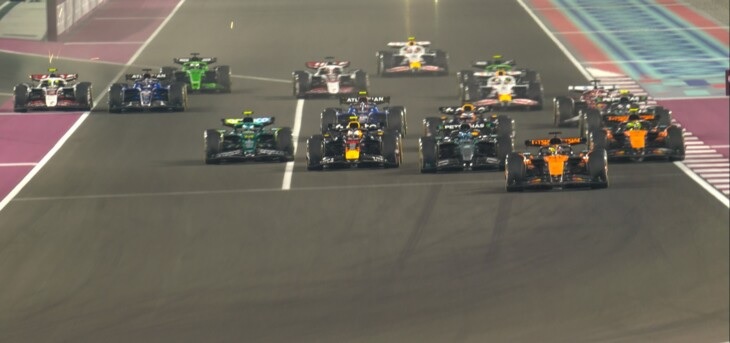 بياستري يفوز بسباق السرعة في جائزة قطر الكبرى