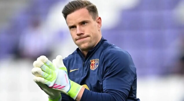 تير شتيغن يقترب من العودة إلى الملاعب