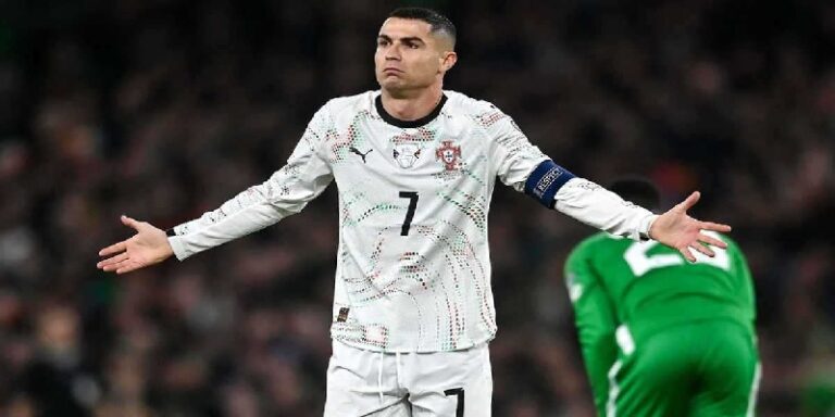 الفيفا يحدد موعد القرار المُرتقب بحق رونالدو بعد طرده أمام إيرلندا