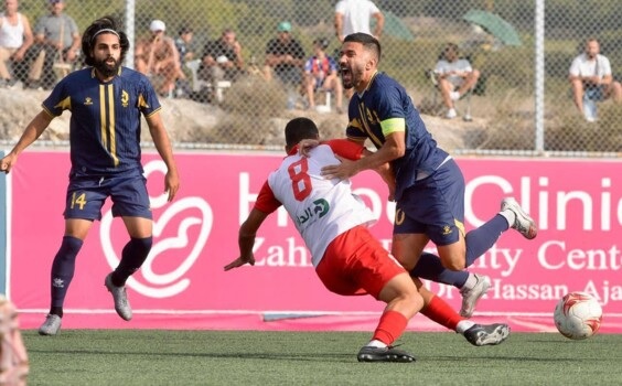 الدوري اللبناني لكرة القدم: التضامن صور يُفرمل جويا والحكمة يهزم الرياضي العباسية