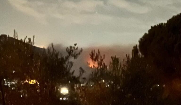 تفجير نفذه جيش الإحتلال فجراً في عيترون (صورة)