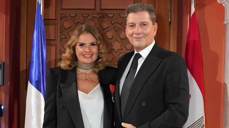 فرنسا تمنح يسرا وسام “جوقة الشرف” (فيديو)