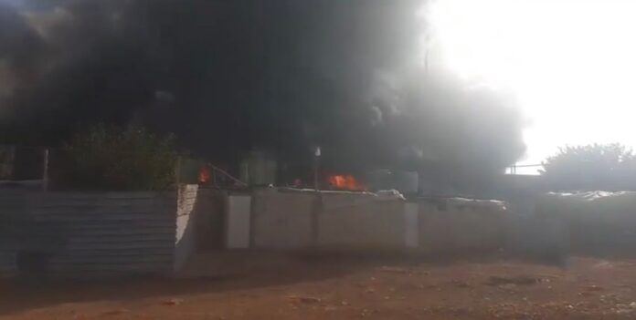 حريق البداوي