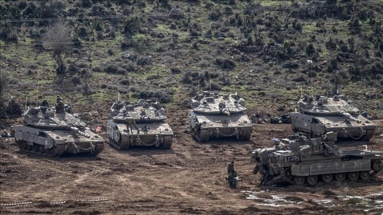 حاجز صهيوني في القنيطرة