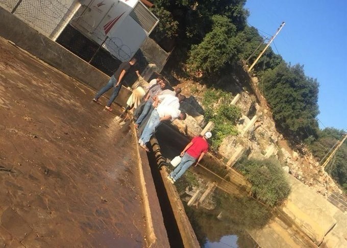 انخفاض كبير بمنسوب مياه نبع الصفا في وادي خالد