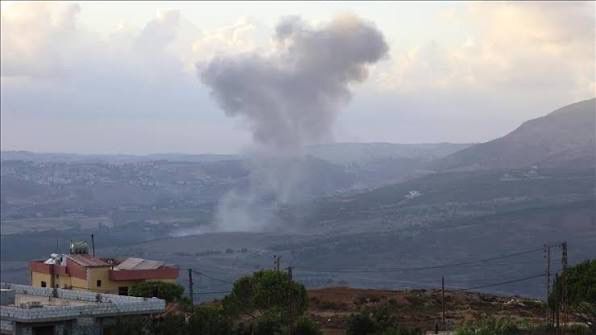 غارة بين جبال البطم  وياطر.. وإصابة؟ (صورة)