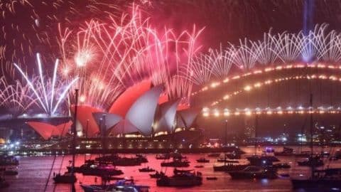بالفيديو – سيدني تستقبل العام الجديد