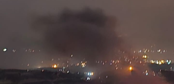 بالفيديو – غارات على الجنوب ليلاً