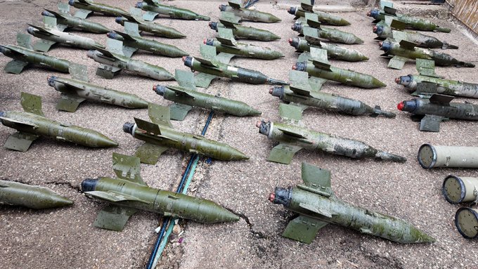 ضبط مستودع للصواريخ المعدة للتهريب في ريف درعا