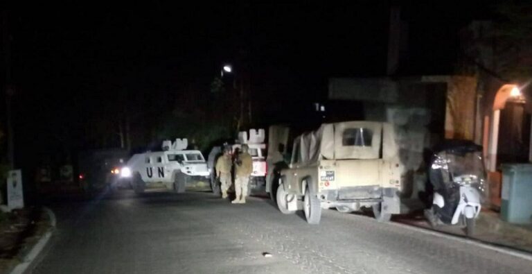 المنزل المستهدف في بليدا خالٍ من الأسلحة