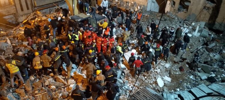 ‏العثور على جثة إليسار المير تحت أنقاض المبنى المنهار في طرابلس