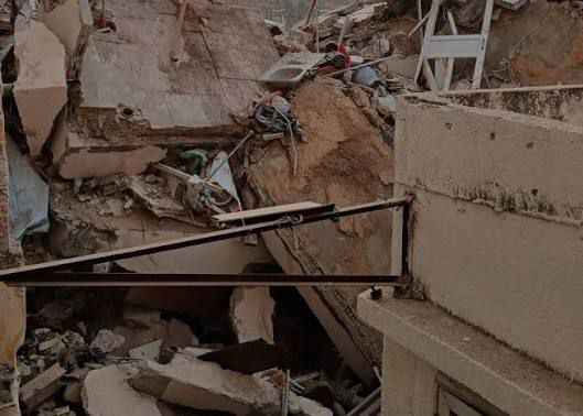 إنهيار فرن في طرابلس (فيديو)