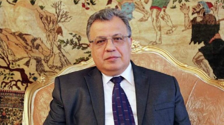 قضية اغتيال السفير الروسي في أنقرة نعود إلى الواجهة (صورة)