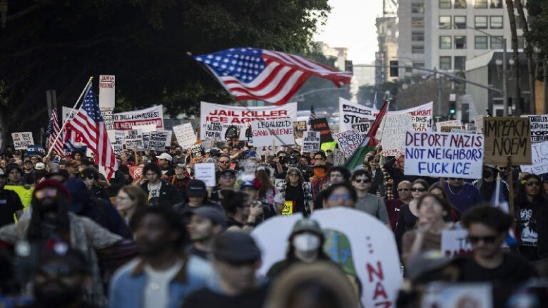 احتجاجات في أميركا رفضًا لمقتل امرأة برصاص شرطي