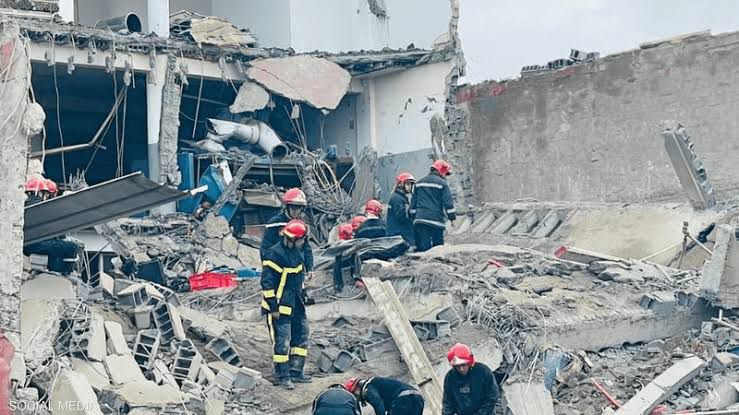 إنهيار مبنى