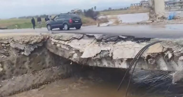 إغلاق تام لمعبر العريضة بسبب العاصفة