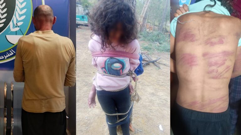 توقيف شخص عذّب عائلته!