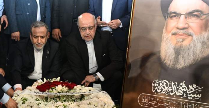 عراقجي من ضريح الشهيد نصرالله: إيران تؤكد دعم لبنان وسيادته
