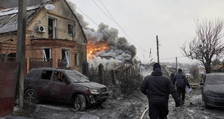 أوكرانيا تتعرض لهجوم روسي بـ200 مسيرة