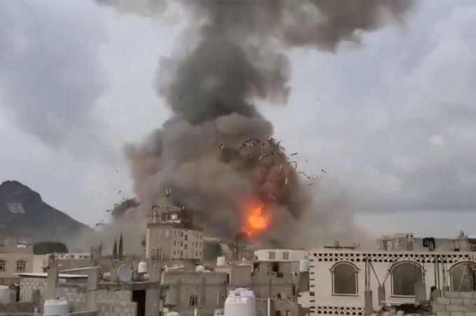 غارات سعودية على الغيضة