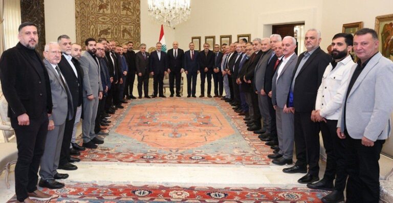 عون: إعادة الإعمار وملف الأسرى أولويات.. وكشفنا ظروف خطف النقيب شكر