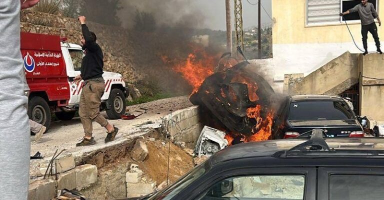 شهيد باستهداف سيارة في صديقين