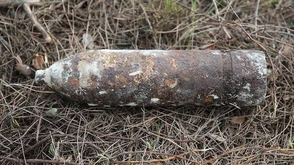 العثور على قذيفة في زكرون