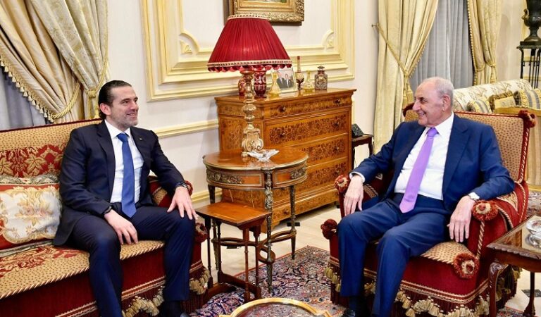 الحريري برفقة بري إلى عين التينة