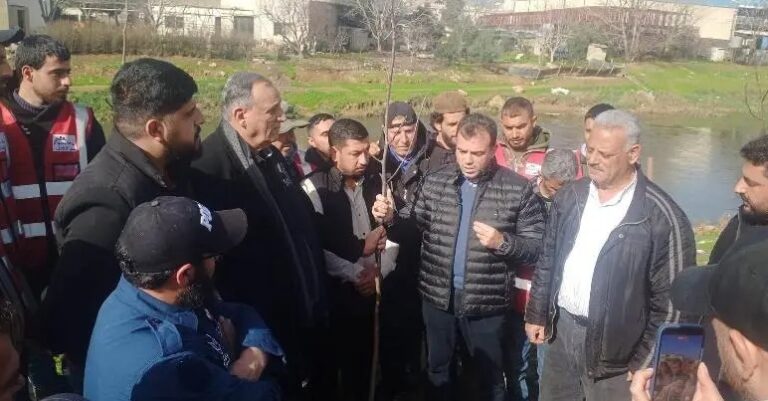 بدء مشروع تشجير ضفاف نهر الليطاني