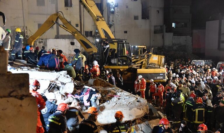 انهيار مبنى طرابلس يتحول إلى استثمار انتخابي؟