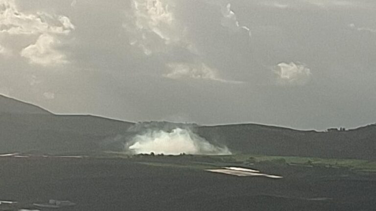 قذائف ضوئية على طيرحرفا