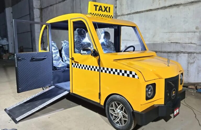 إطلاق أول تاكسي ذكي بالطاقة الشمسية في لبنان!