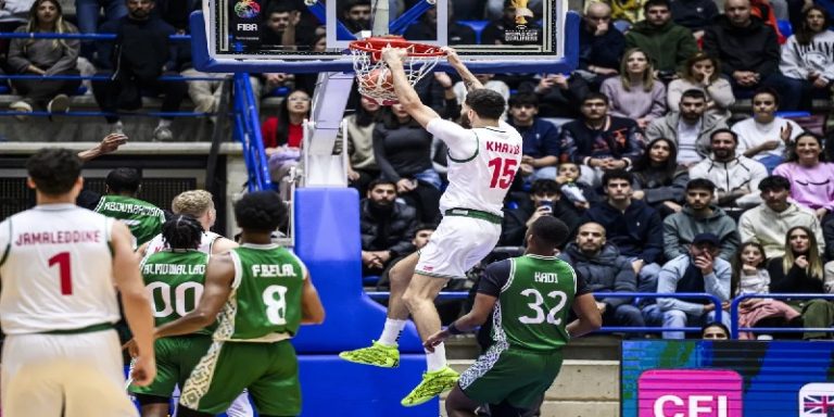 تصفيات كأس العالم لكرة السلة: لبنان يتخطى السعودية بفارق كبير