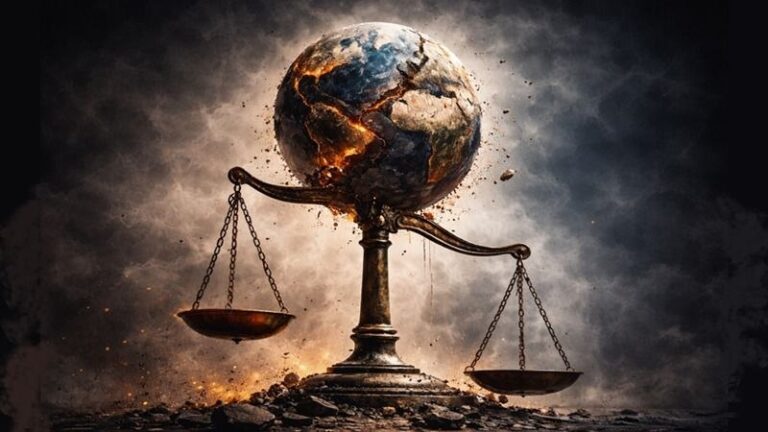 عالم بلا قواعد ولا أخلاق.. عالم ينتحر!