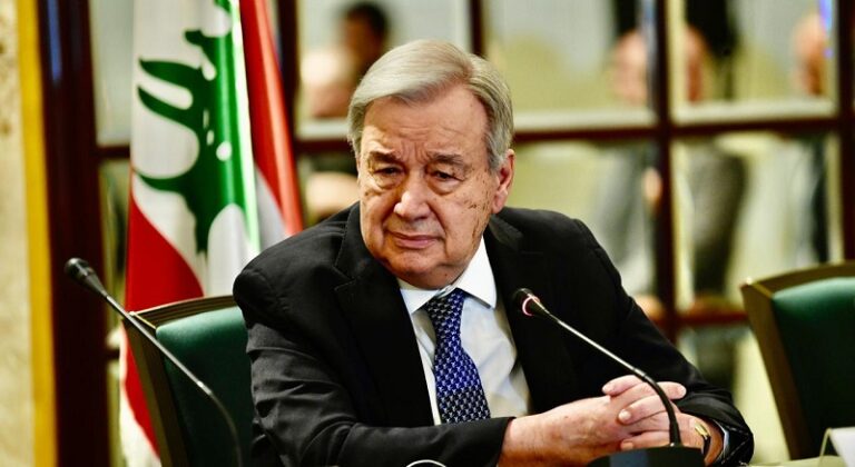 غوتيريش: على “إسرائيل” احترام سيادة لبنان وسلامة أرضه