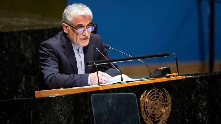 مندوب إيران لدى الأمم المتحدة: قرار مجلس الأمن الدولي غير عادل ومدفوع سياسيًا