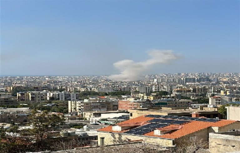 غارات على الضاحية  (صور وفيديو)