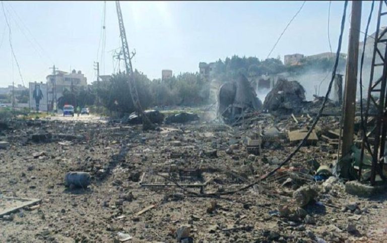 سلسلة غارات على الجنوب (صورة)