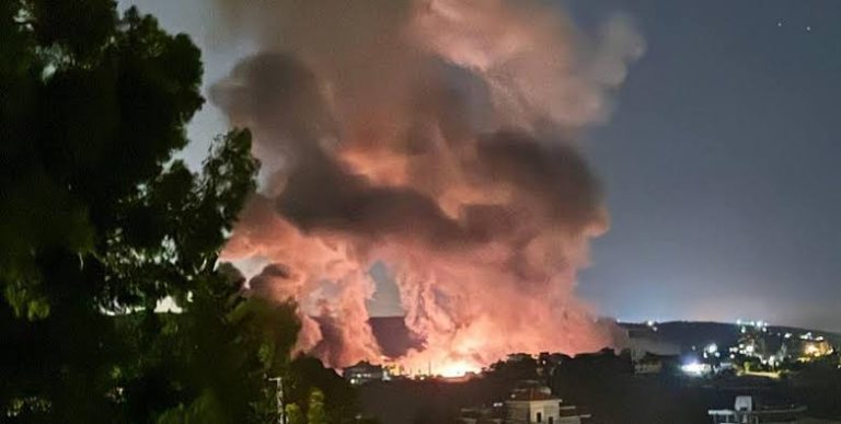 سلسلة غارات على الجنوب (فيديو)