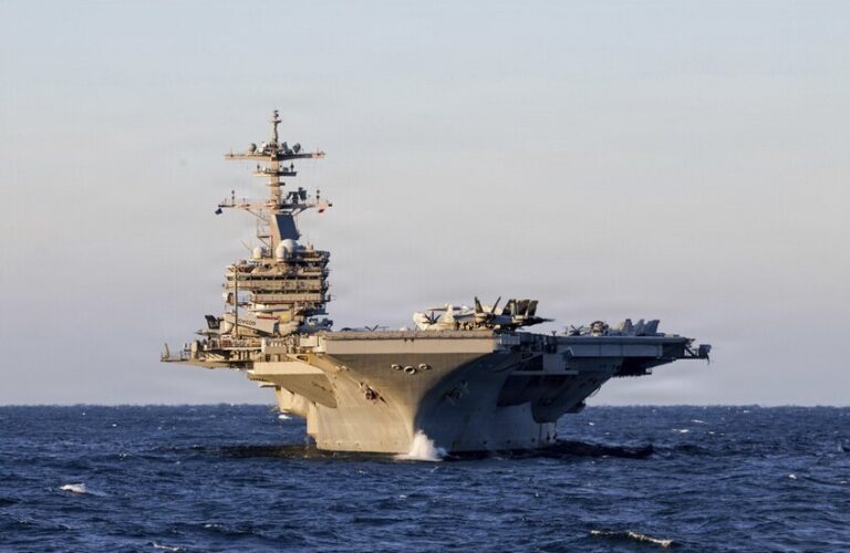 واشنطن ترسل حاملة طائرات “جورج بوش” إلى الشرق الأوسط