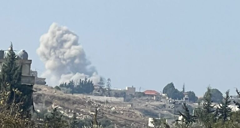 غارة على الشهابية والكفور وحاريص وبرعشيت.. و4 شهداء