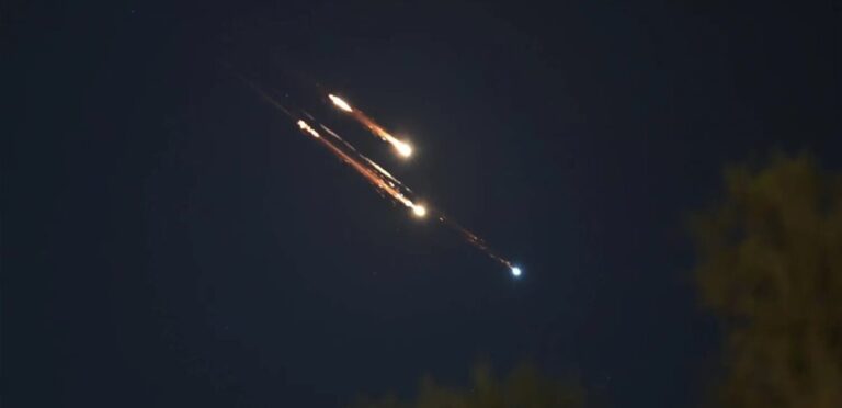 صواريخ إيرانية باتجاه جنوب الأراضي المحتلة