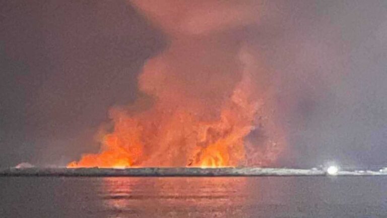 استهداف ميناء “بندر لنجة” في إيران
