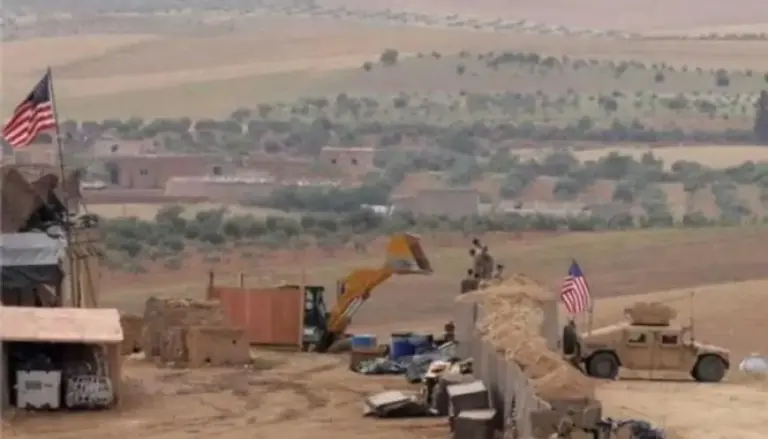 استهداف قاعدة أميركية في الحسكة – سوريا