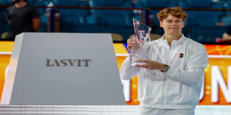 سينر يتوج بلقب دورة ميامي للتنس