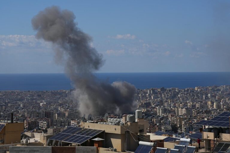 العدو ينذر سكان 7 مناطق في الضاحية